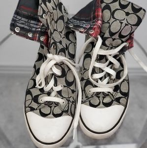 Coach high top sneakers